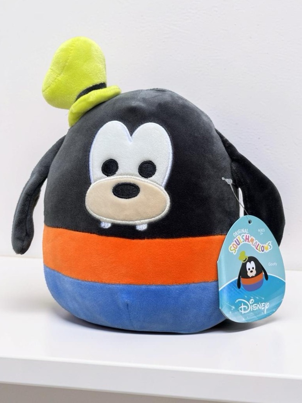 Original Squishmallows Disney Squad Goofy Kellytoy Plush NWT Collectible